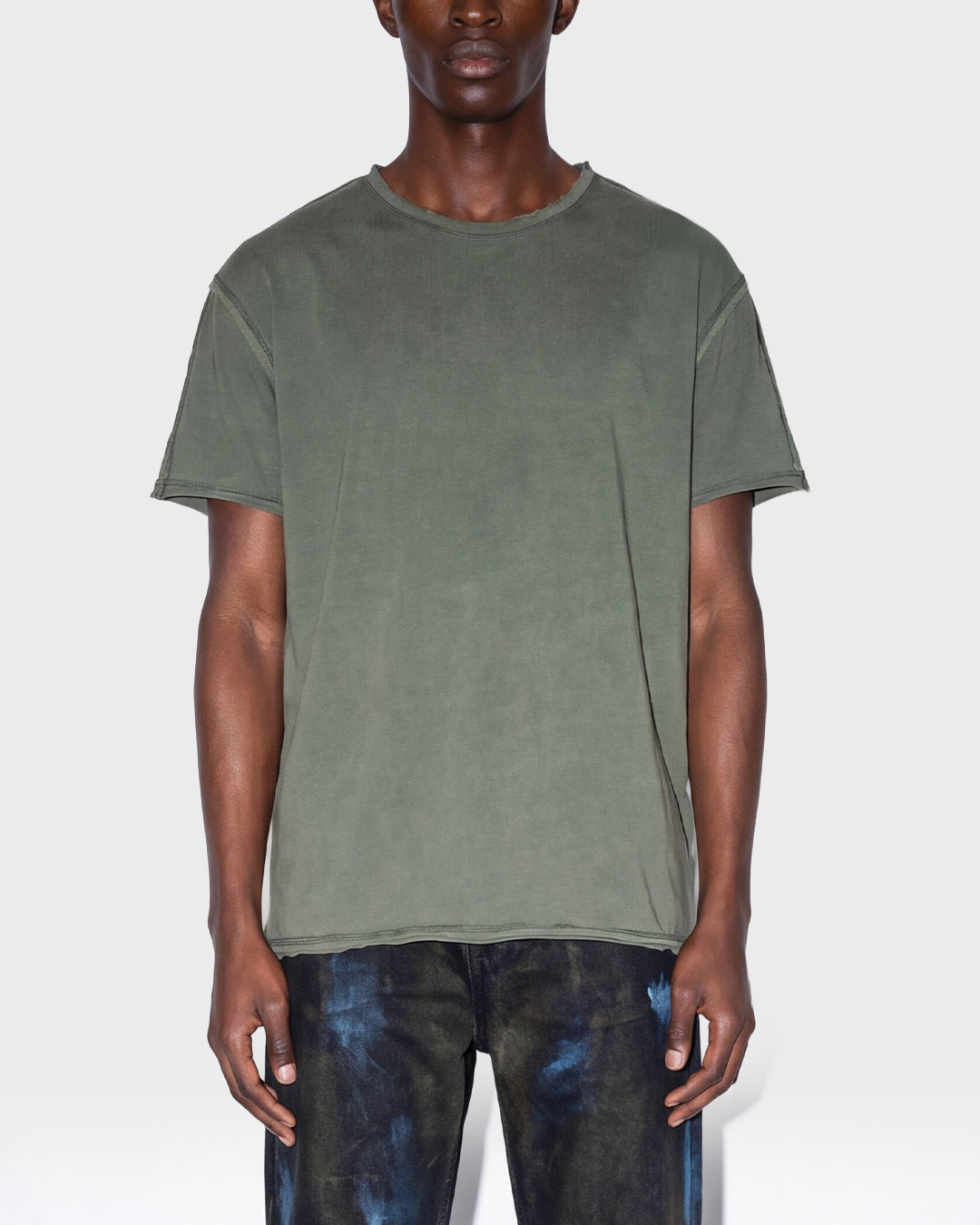 T-shirt in cotone Outside In