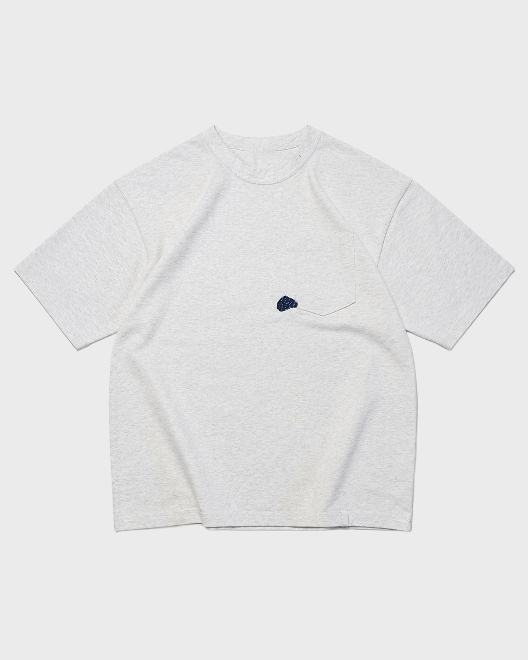 T-shirt con taschino Shibori