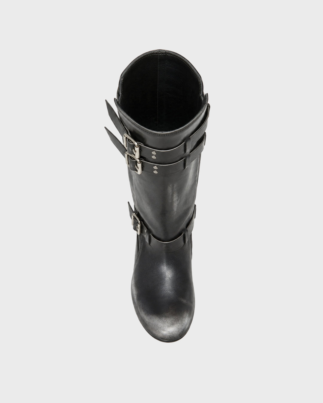 Burnished Strap Boot