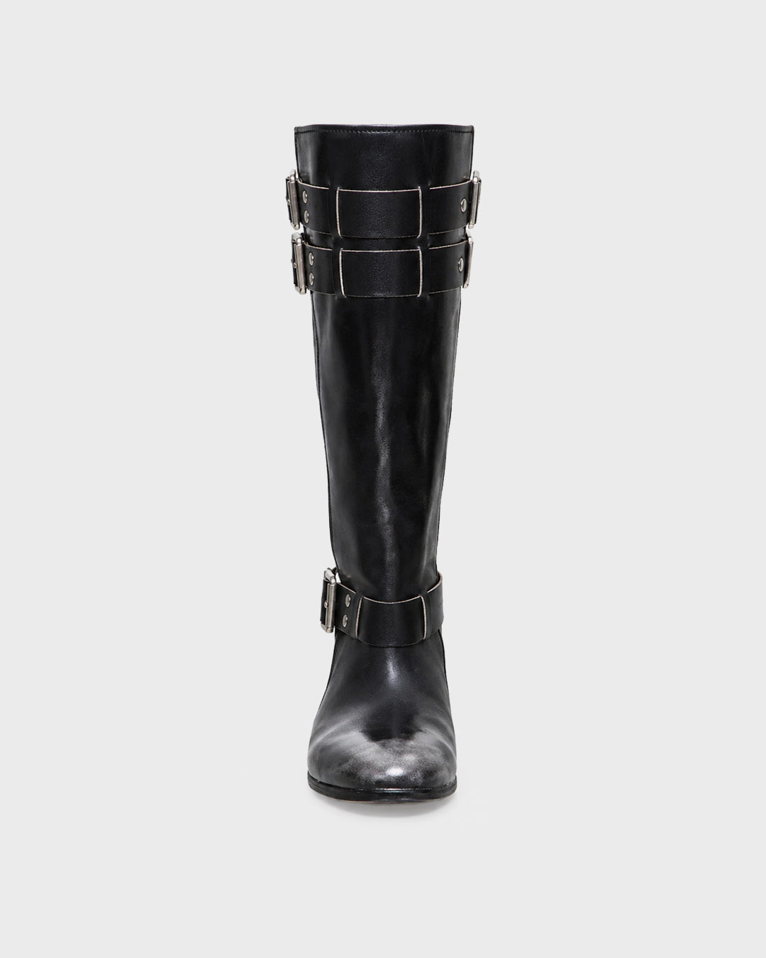 Burnished Strap Boot