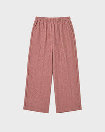 Linen Plaid Trouser