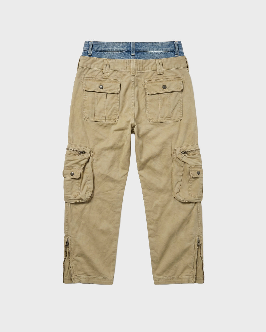 Pantalón Ancho Cargo Fleck