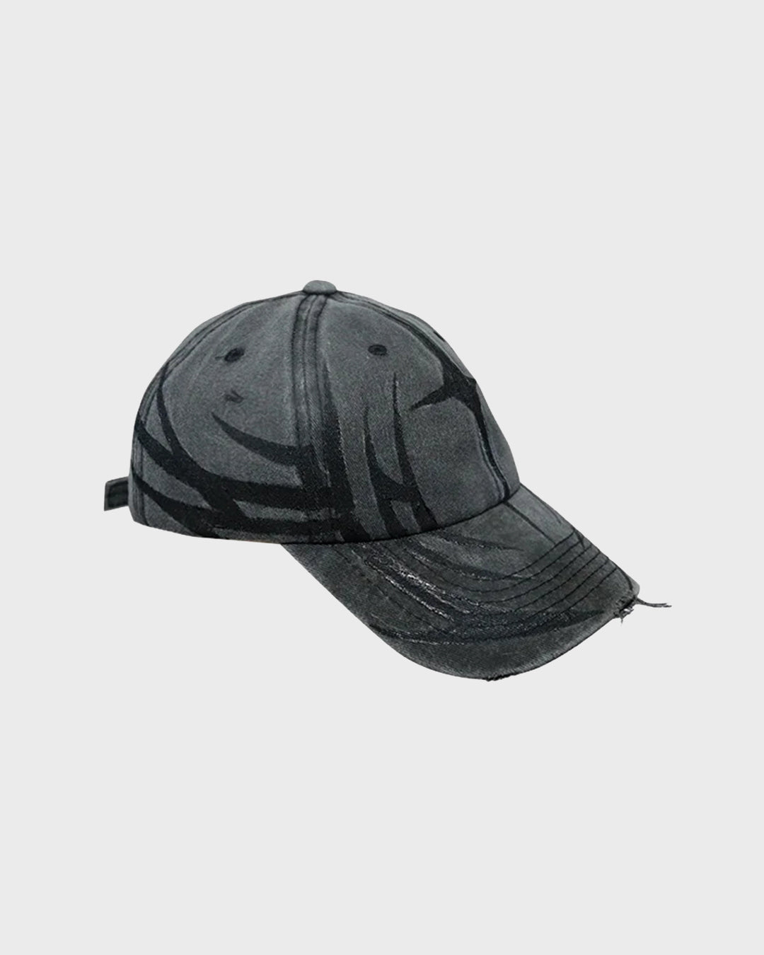 Cappello distressed a fette