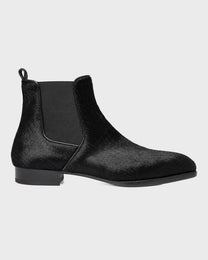 Pony Hair Chelsea Boot