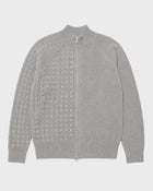 Cardigan mezza treccia