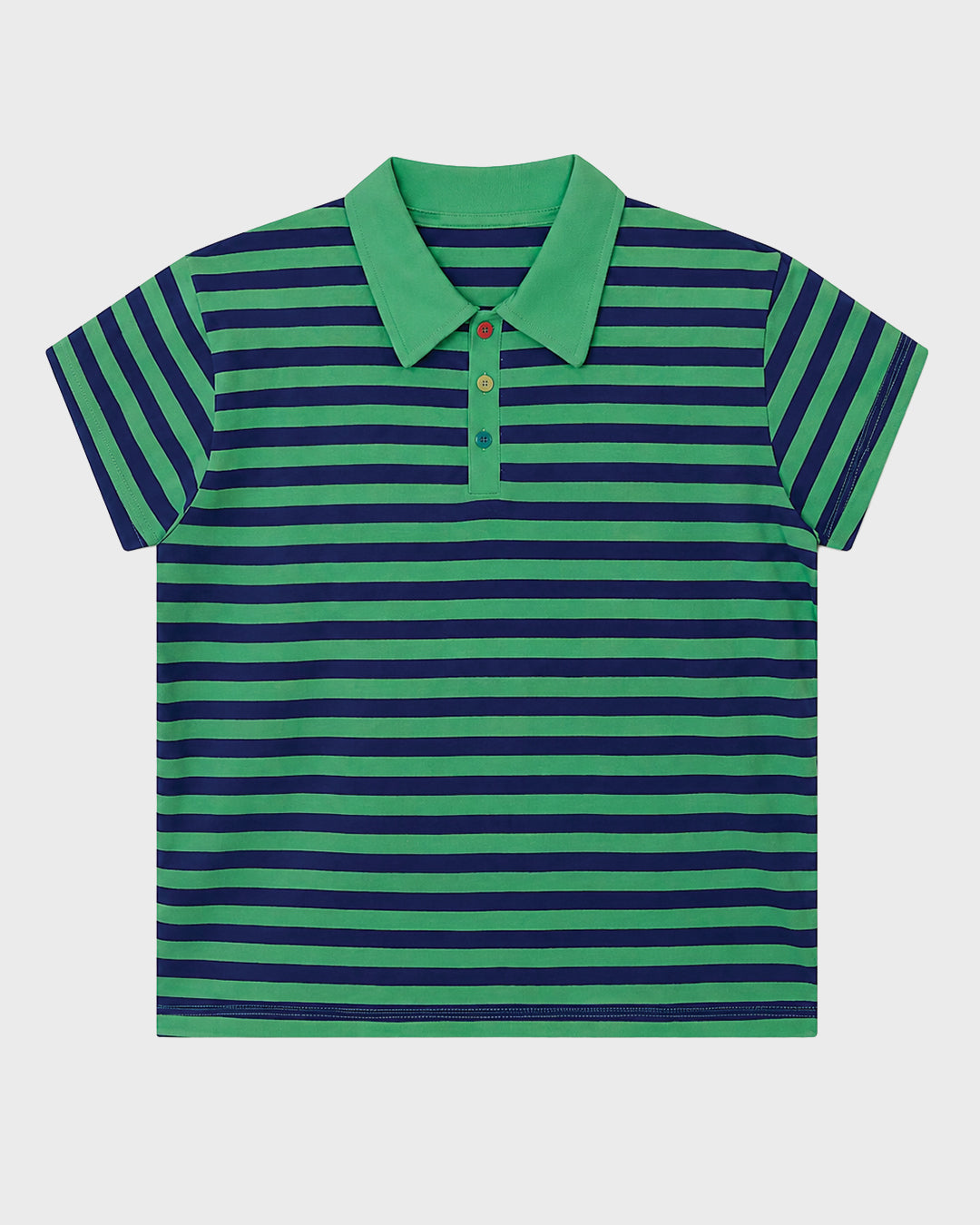 Camicia da campo in morbido indaco