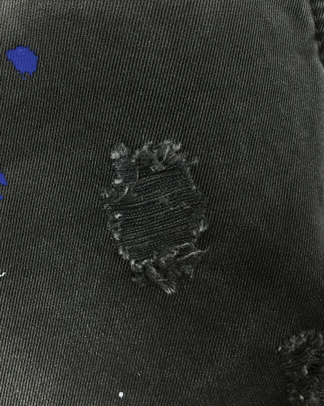Salopette corta in denim nero