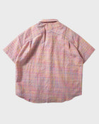 Camicia a quadri goffrata