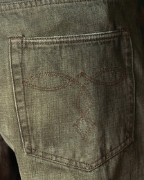 14oz Olive Selvedge Jeans
