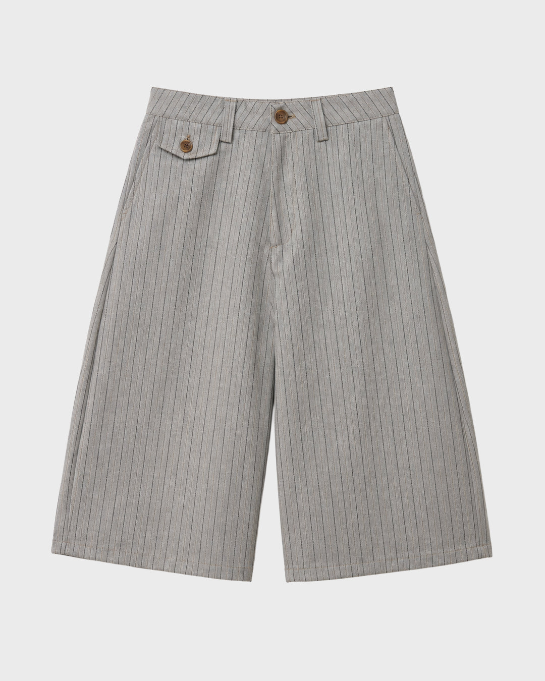 Quarter Pinstripe Shorts