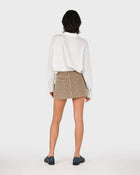 Blush Mini Cord Skirt