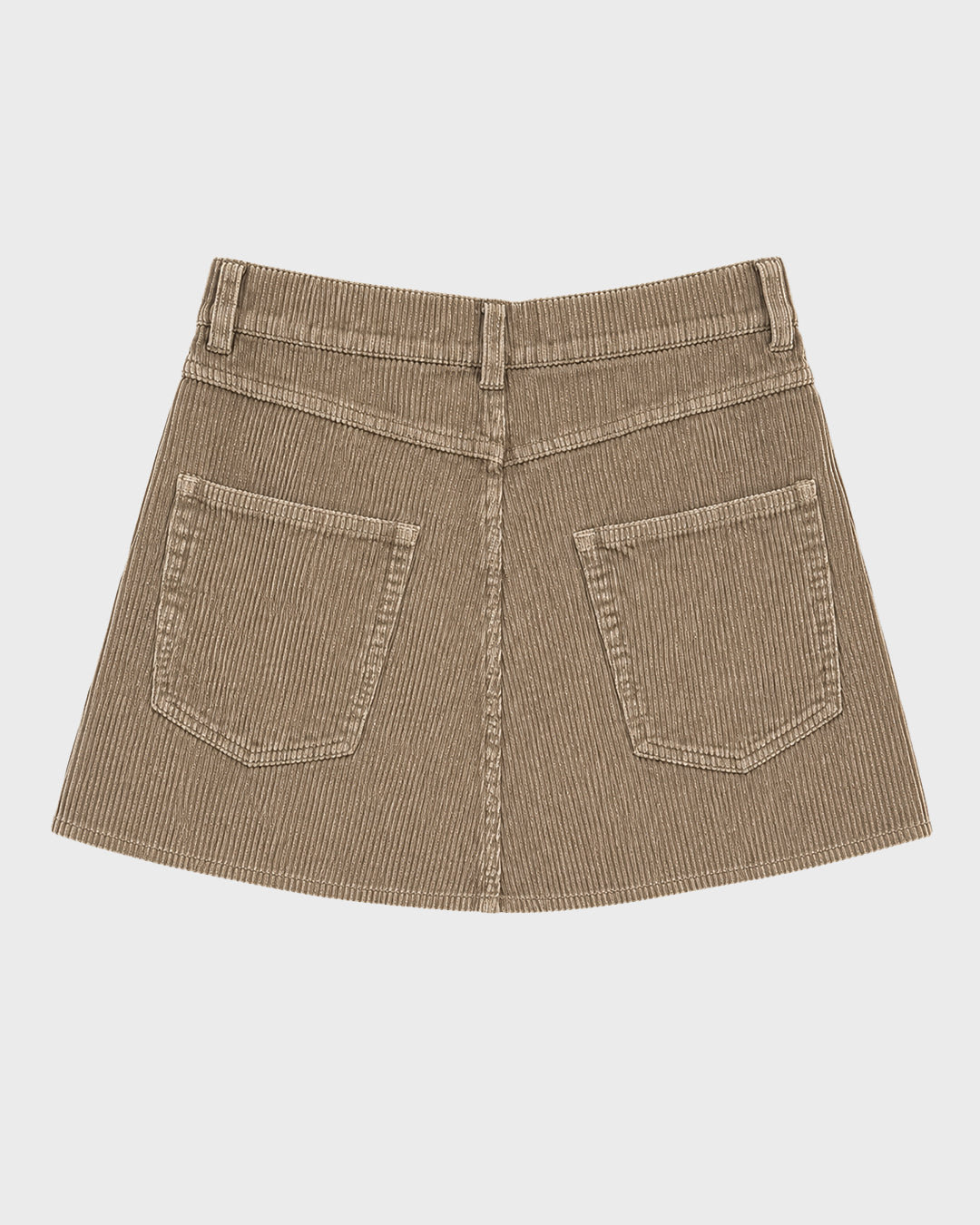 Blush Mini Cord Skirt