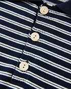 Camicia da campo in morbido indaco