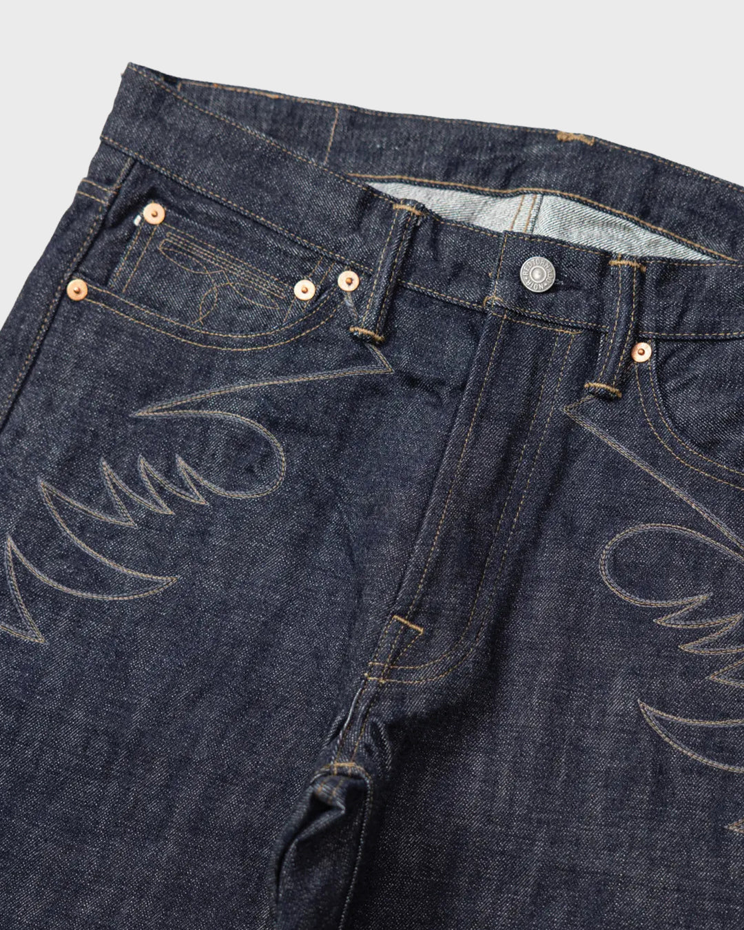 Vaqueros con orillo Western Stitch