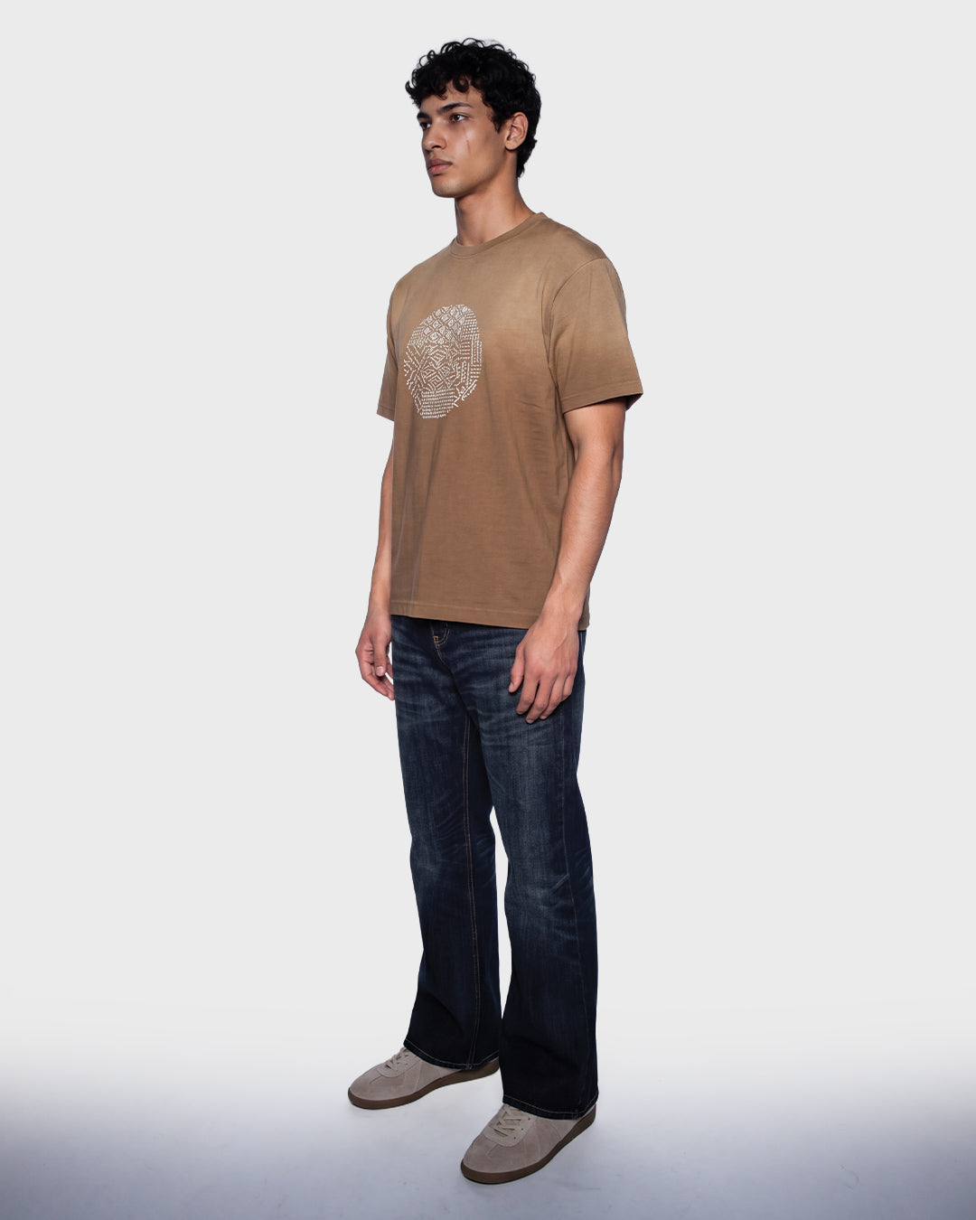 T-Shirt Sashiko a Cerchi