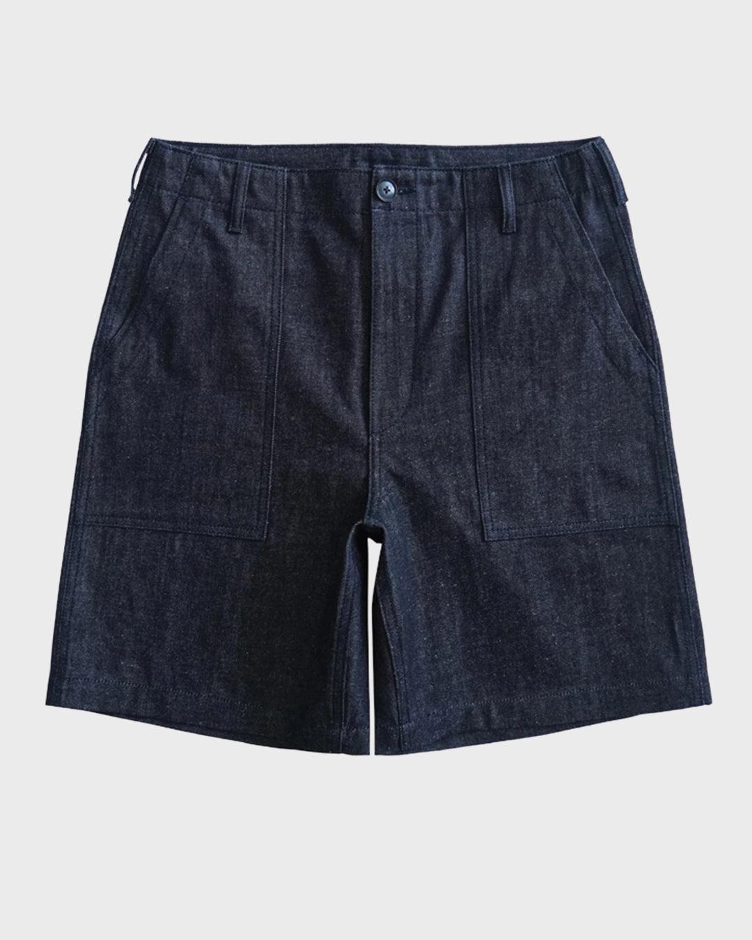 Shorts in denim grezzo di ramia