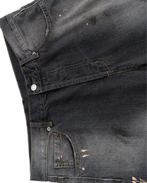 Faded Charcoal Flare Jeans