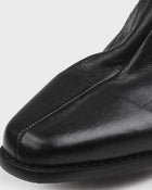 Backless Leather Slipper