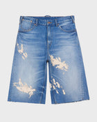 Splatter Wash Denim Short