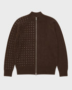 Cardigan mezza treccia