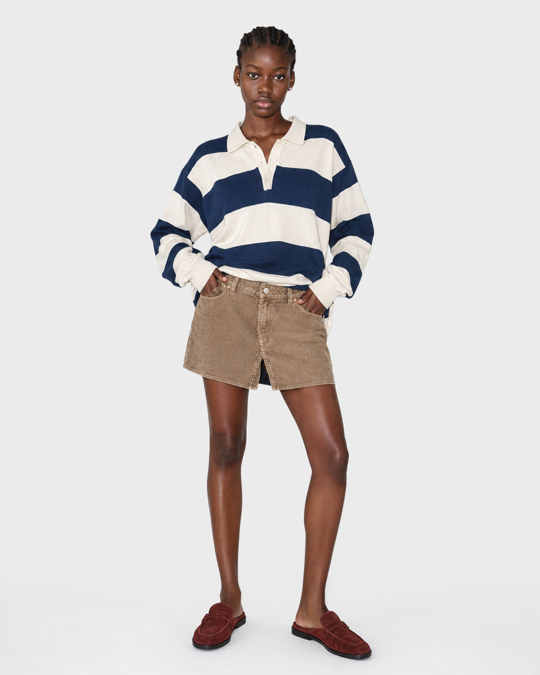 Hooper Block Stripe Knit