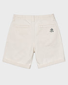 Shorts di jeans effetto candeggiato con bandana