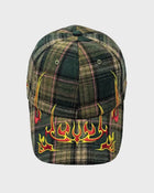 Flame Brim Tartan Cap