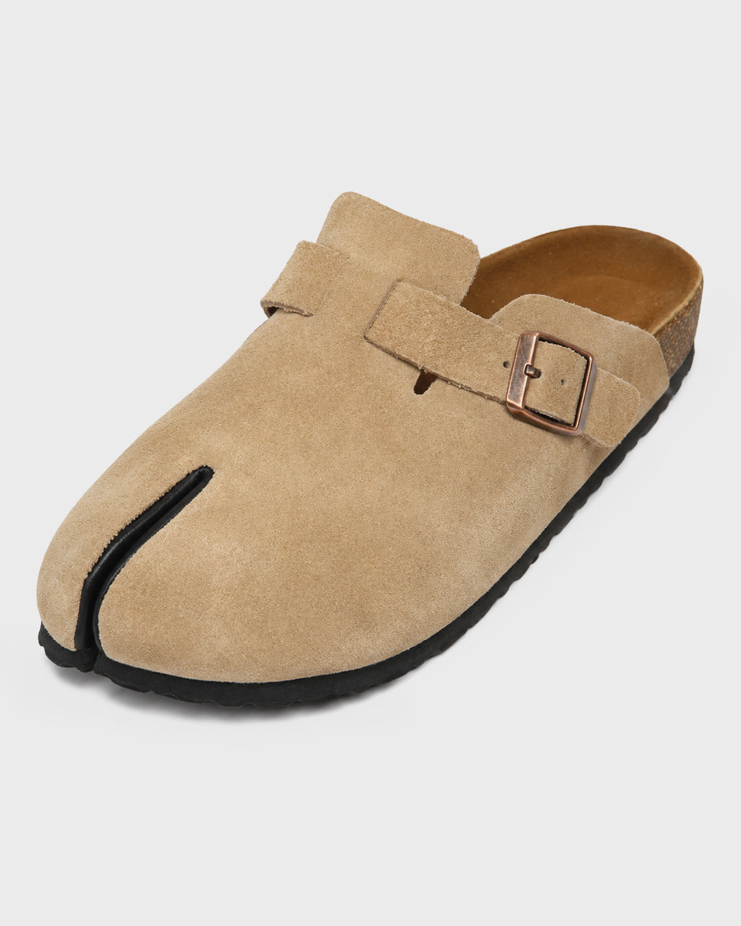 Mocassino in pelle scamosciata spazzolata