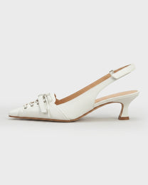 Quoted Lace Pump