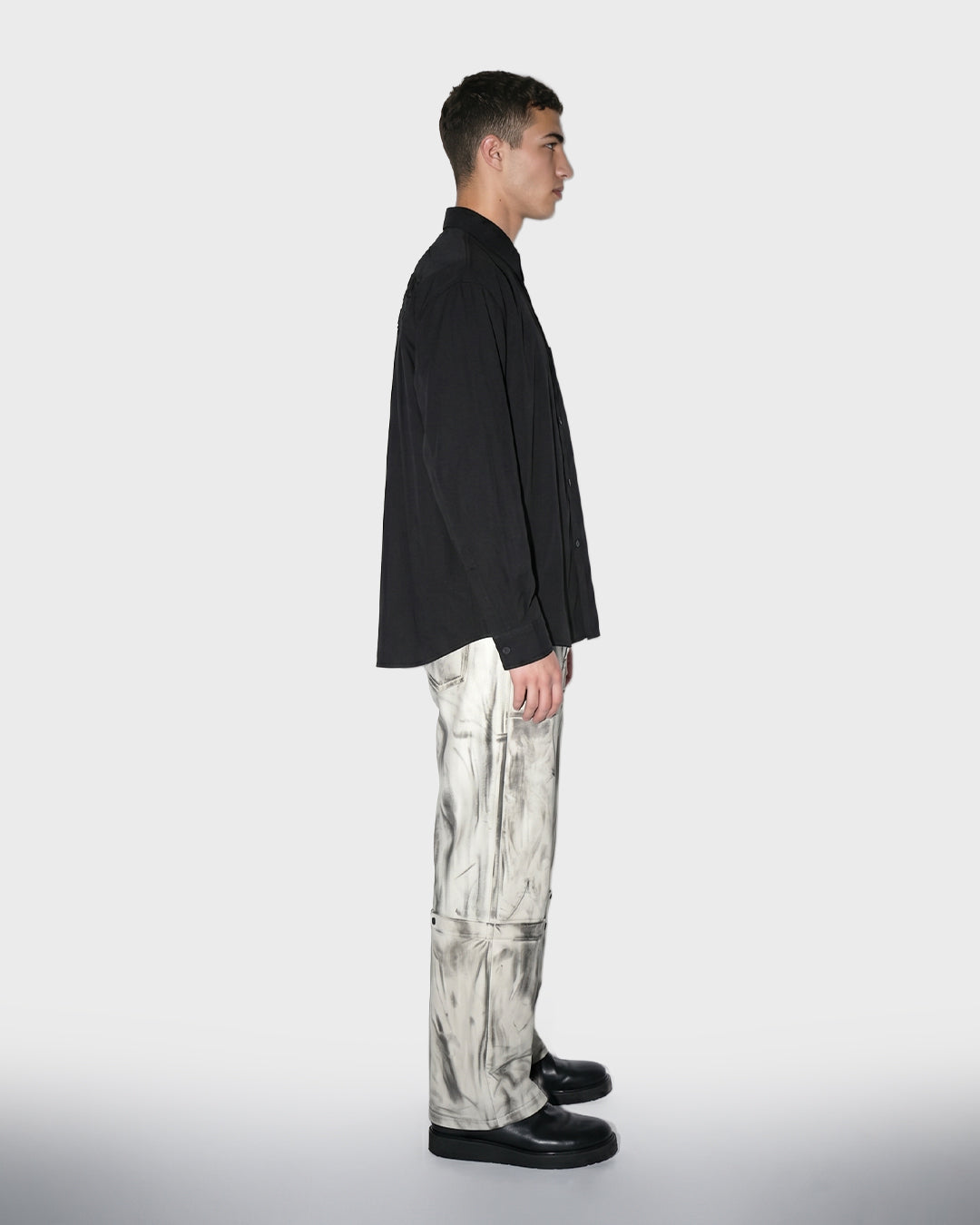 Burnished Leather Trouser