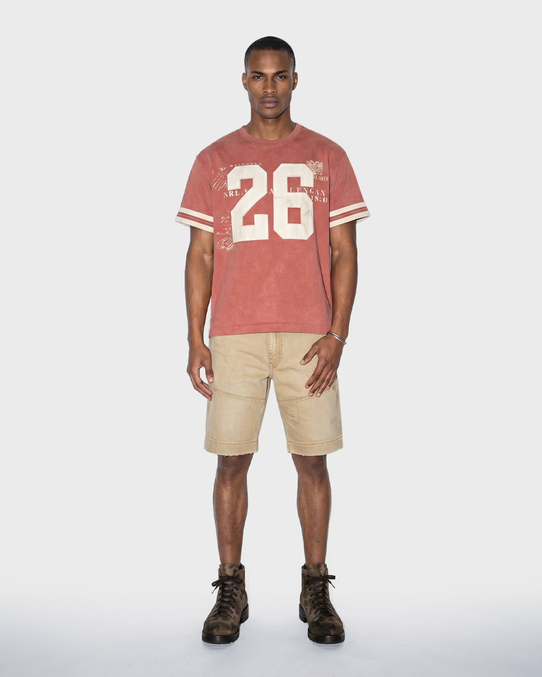 Camiseta de bolsillo Shibori