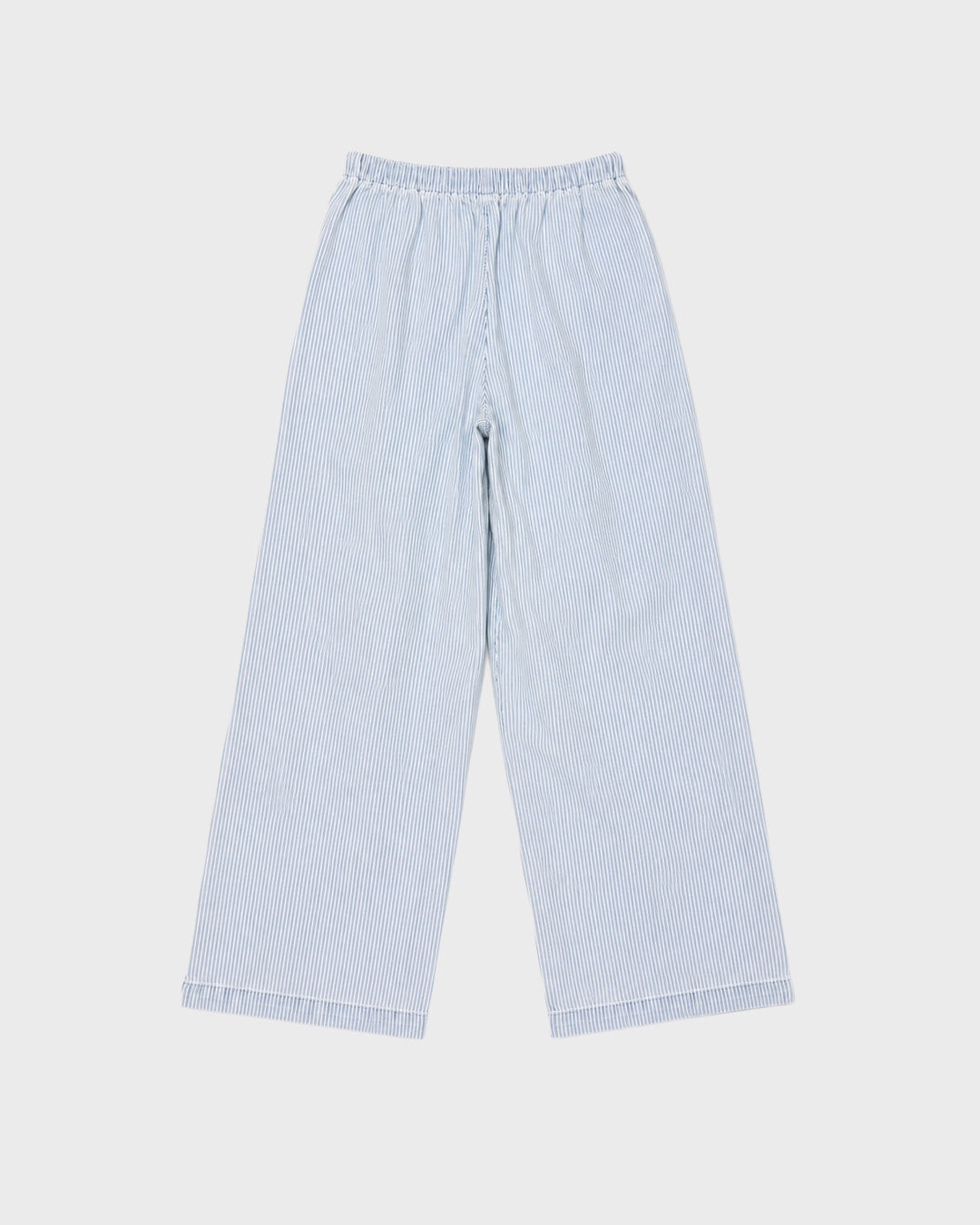 Pinstripe Draw Denim Trouser
