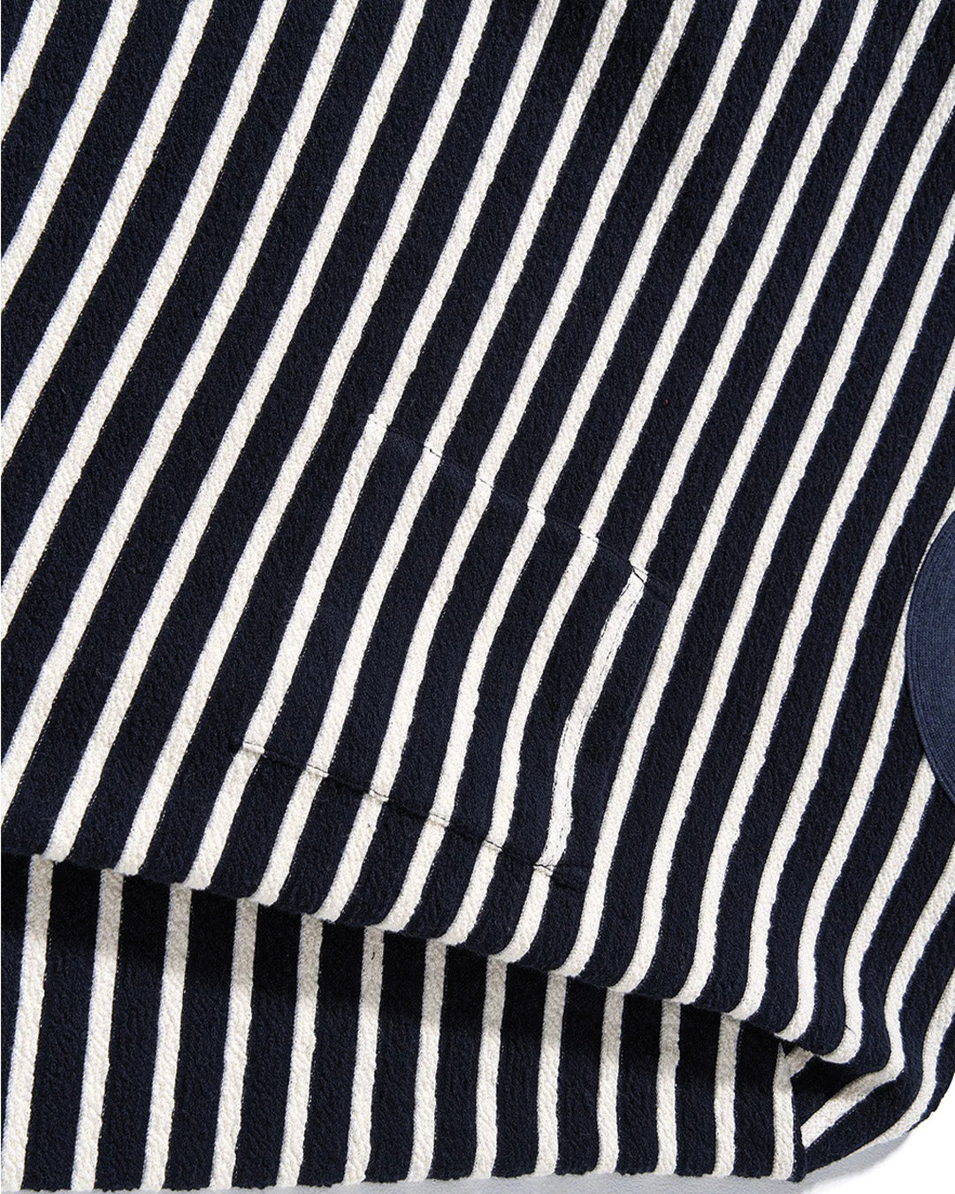 Maglione in maglia a righe effetto spugna