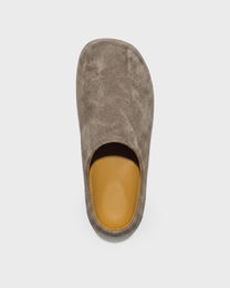 Suede Bare Clog