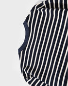 Maglione in maglia a righe effetto spugna