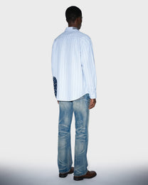 Ice Wash Bootcut Jeans