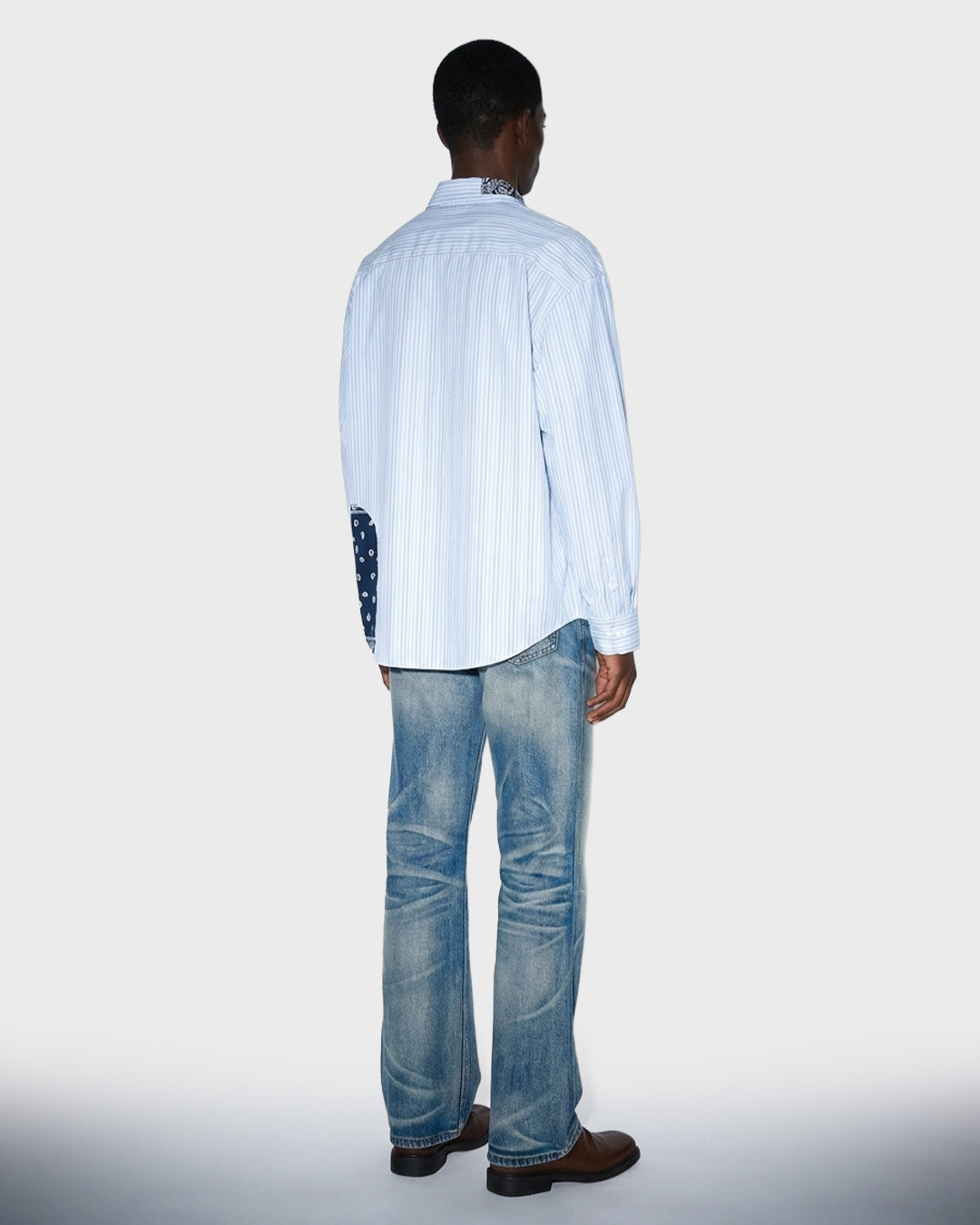 Ice Wash Bootcut Jeans