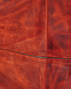 Giacca in pelle marmorizzata