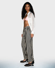 Wide Stripe Trouser