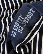 Maglione in maglia a righe effetto spugna