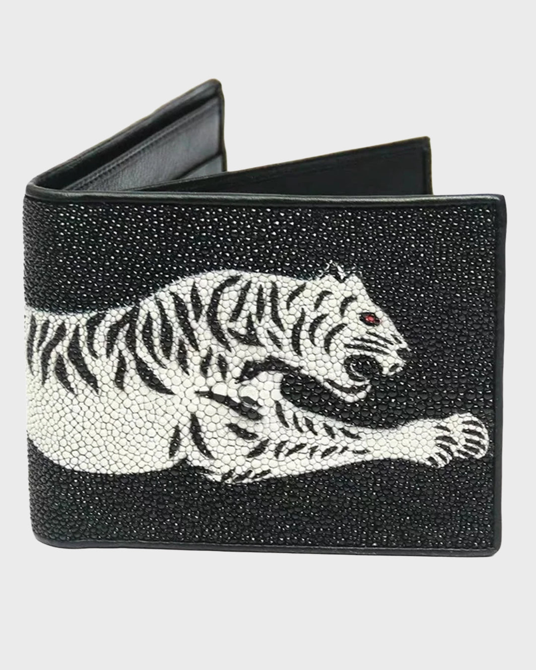 White Tiger Bifold Wallet