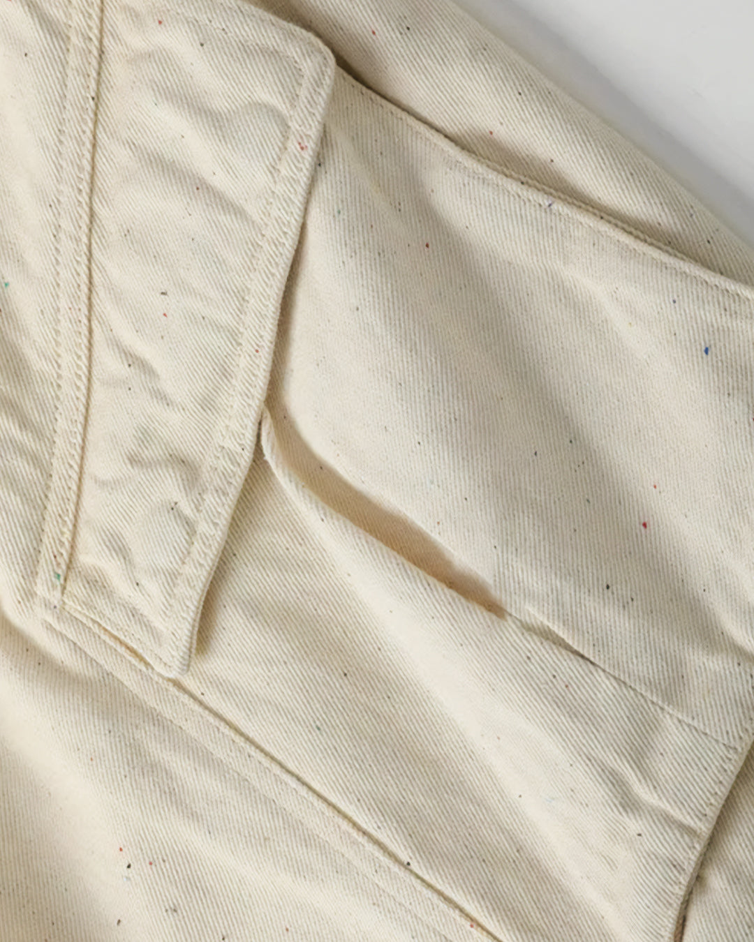 Fleck Wide Cargo Trouser