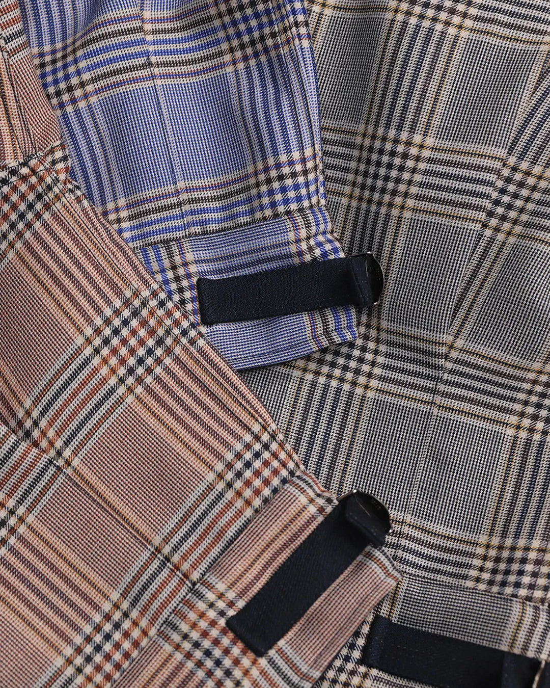 Glen Plaid Bomber Jacket