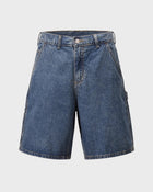 Shorts di jeans effetto candeggiato con bandana