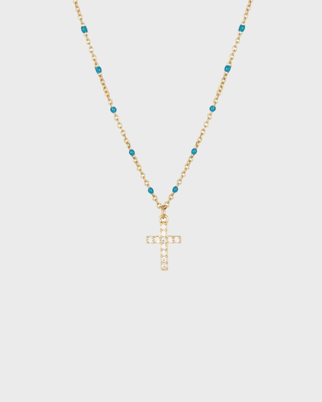 Turquoise Bead Necklace