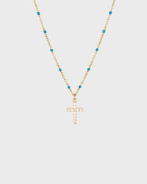 Turquoise Bead Necklace