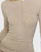 Hesse Button Knit Top