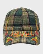 Flame Brim Tartan Cap