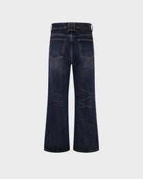 Deep Indigo Flare Jeans