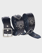 North Star Leather Belt